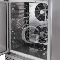 Abbattitore Digitale Trifase In Acciaio Inox Per 10 Teglie/griglie GN 1/1 O 600 X 400 Mm , -18°/+3°C, Con Ruote Montate -Vendite GATRODOMUS abbattitore digitale trifase in acciaio inox per 10 tegliegriglie gn 11 o 600 x 400 mm 183c con ruote montate 3