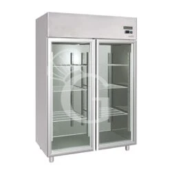 Armadio Refrigerato Ventilato 2 Porte Vetro 0°C/+10°C 1200 LT -Vendite GATRODOMUS armadio refrigerato 1200 lt temp 010 2 porte in vetro 1