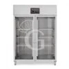Armadio Refrigerato Ventilato 2 Porte Vetro -2°C/+8°C 1333 LT 1 Armadio Refrigerato Ventilato 2 Porte Vetro -2°C/+8°C 1333 LT -Vendite GATRODOMUS armadio refrigerato gn 21 1400 lt tn porta vetro