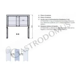 Armadio Refrigerato Ventilato, 2 Porte Vetro -2°C/+10 °C 1400 LT 19 Armadio Refrigerato Ventilato, 2 Porte Vetro -2°C/+10 °C 1400 LT -Vendite GATRODOMUS armadio refrigerato ventilato 2 porte vetro 2c10 c 1400 lt 8