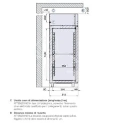 Armadio Refrigerato Ventilato 0°C/+10°C 700 LT Classe Energetica A 29 Armadio Refrigerato Ventilato 0°C/+10°C 700 LT Classe Energetica A -Vendite GATRODOMUS armadio refrigerato ventilato classe a capacita 700 lt e temperatura 0c10c 12