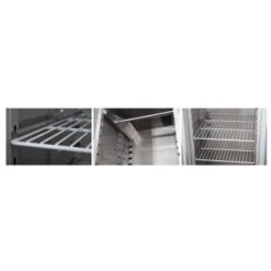 Armadio Refrigerato Ventilato Per Carne -2°C/+10°C 1400 LT 2 Porte Vetro -Vendite GATRODOMUS armadio refrigerato ventilato per carne temperatura 210c capacita 1400 lt 2 porte vetro 2