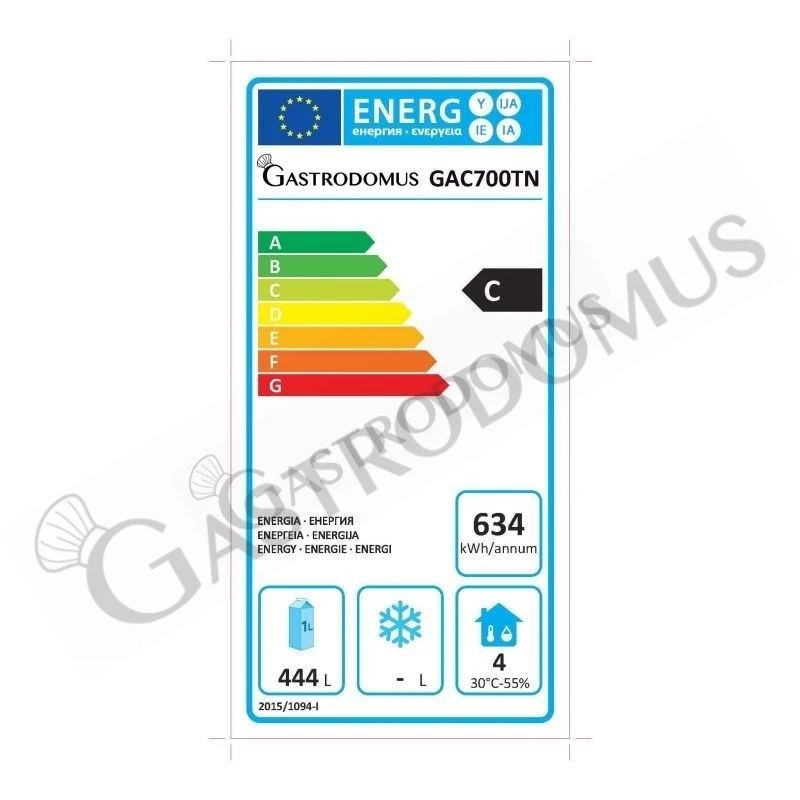 Armadio Refrigerato Ventilato -2°C/+8°C 650 LT Full Optional Classe Energetica C 4 Armadio Refrigerato Ventilato -2°C/+8°C 650 LT Full Optional Classe Energetica C - immagine 2