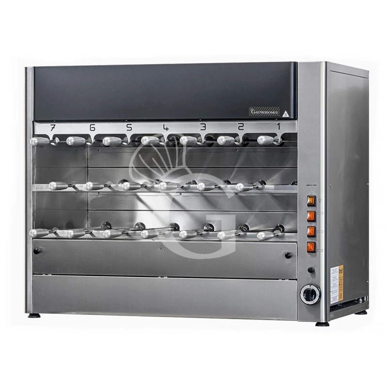Arrosticino Churrasco A Gas Con 20 Spade L 1100 Mm X P 570 Mm X H 900 Mm 3 Arrosticino Churrasco A Gas Con 20 Spade L 1100 Mm X P 570 Mm X H 900 Mm