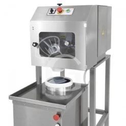 Arrotondatrice Maxi In Acciaio Inox Con Coclea In Alluminio Alimentare Grezzo E Porzionatrice Combinate Con Supporto -Vendite GATRODOMUS arrotondatrice in acciaio verniciato e porzionatrice combinate con supporto in acciaio inox 3
