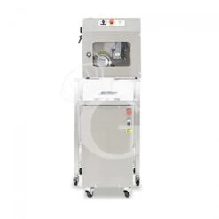 Arrotondatrice Mini In Acciaio Inox E Porzionatrice Combinate Con Supporto In Acciaio Inox