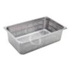 Bacinella Forata In Acciaio Inox GN 1/1 L 530 Mm X P 325 Mm X H 150 Mm