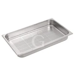 Bacinella Forata In Acciaio Inox GN 1/1 L 530 Mm X P 325 Mm X H 65 Mm