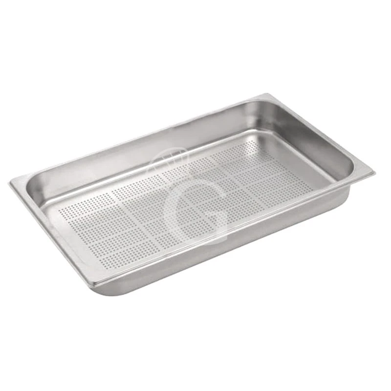 Bacinella Forata In Acciaio Inox GN 1/1 L 530 Mm X P 325 Mm X H 65 Mm 3 Bacinella Forata In Acciaio Inox GN 1/1 L 530 Mm X P 325 Mm X H 65 Mm