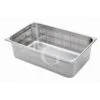 Bacinella Forata In Acciaio Inox GN1/1 L 530 Mm X P 325 Mm X H 150 Mm 20,6 LT -Vendite GATRODOMUS bacinella forata in acciaio inox gn11 l 530 mm x p 325 mm x h 150 mm 206 lt