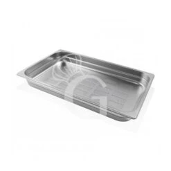 Bacinella Forata In Acciaio Inox GN2/1 L 650 Mm X P 530 Mm X H 65 Mm 18,9 LT