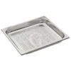 Bacinella Forata In Acciaio Inox GN2/3 L 353 Mm X P 325 Mm X H 40 Mm