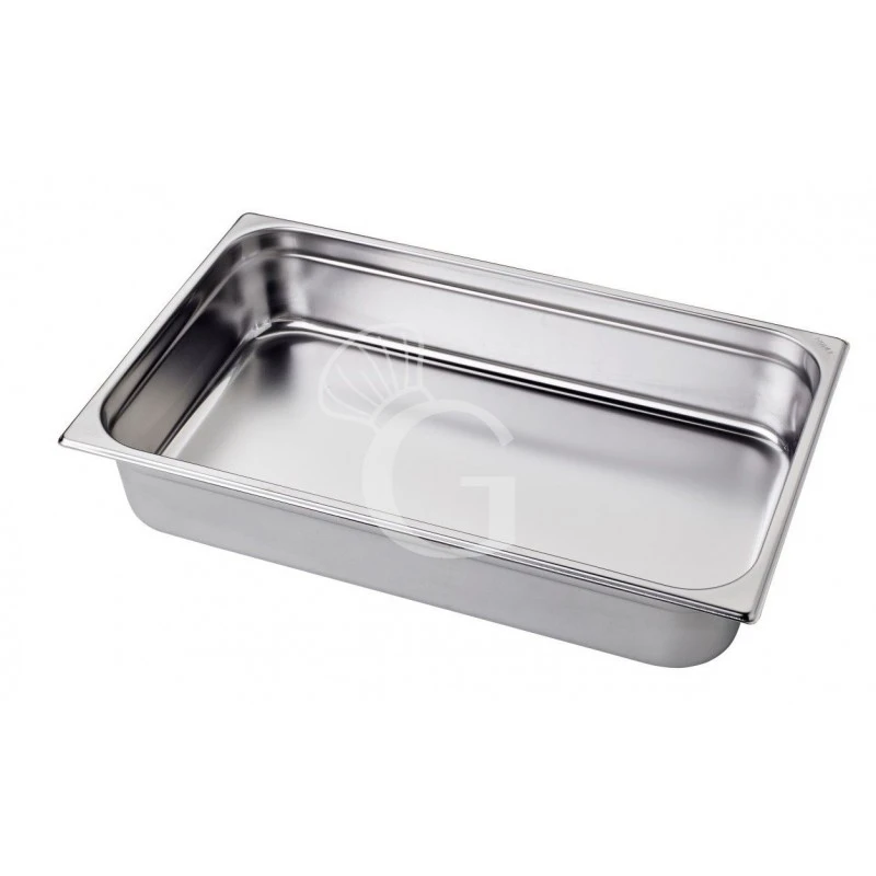 Bacinella In Acciaio Inox GN 1/1 L 530 Mm X P 325 Mm X H 100 Mm 13,3 LT 3 Bacinella In Acciaio Inox GN 1/1 L 530 Mm X P 325 Mm X H 100 Mm 13,3 LT