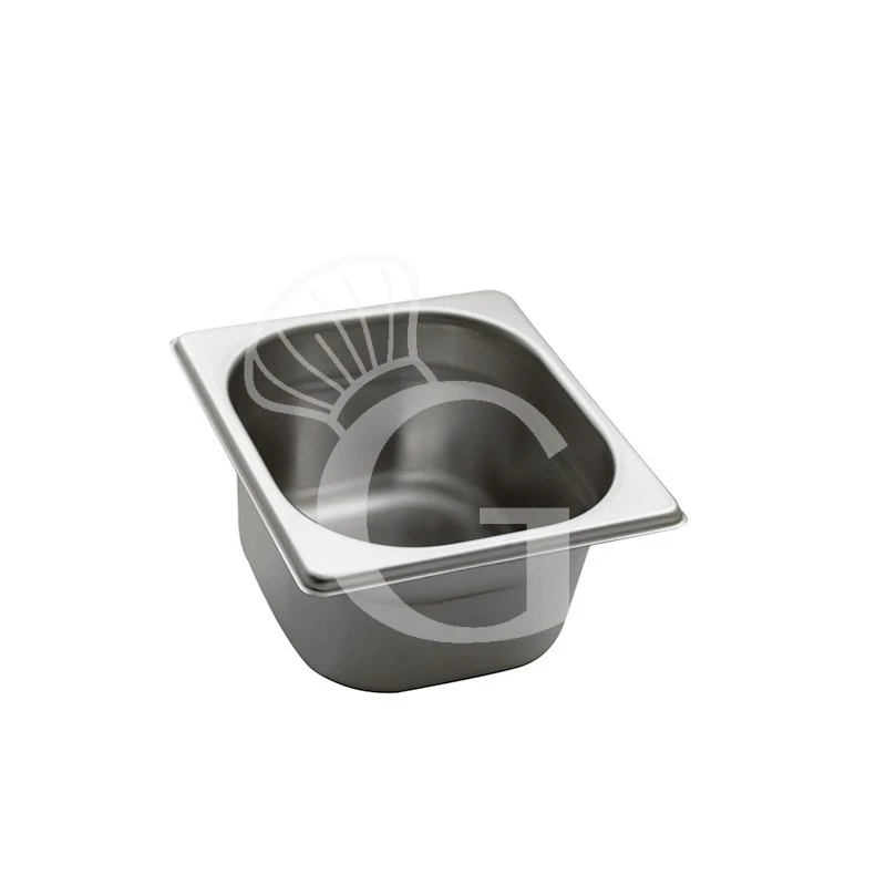 Bacinella In Acciaio Inox GN1/6 L 176 Mm X P 162 Mm X H 100 Mm 6 Bacinella In Acciaio Inox GN1/6 L 176 Mm X P 162 Mm X H 100 Mm - immagine 4