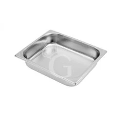 Bacinella In Acciaio Inox GN1/2 L 325 Mm X P 265 Mm X H 65 Mm 4,2 LT