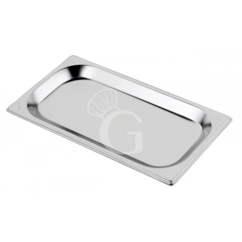 Bacinella In Acciaio Inox GN1/3 L 325 Mm X P 175 Mm X H 20 Mm 0,7 LT 4 Bacinella In Acciaio Inox GN1/3 L 325 Mm X P 175 Mm X H 20 Mm 0,7 LT - immagine 2