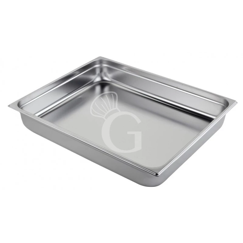 Bacinella In Acciaio Inox GN2/1 L 650 Mm X P 530 Mm X H 100 Mm 31,5 LT 5 Bacinella In Acciaio Inox GN2/1 L 650 Mm X P 530 Mm X H 100 Mm 31,5 LT - immagine 3