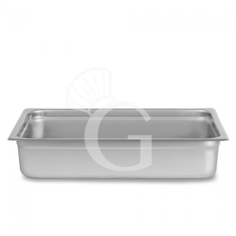 Bacinella In Acciaio Inox GN2/1 L 650 Mm X P 530 Mm X H 100 Mm 31,5 LT 3 Bacinella In Acciaio Inox GN2/1 L 650 Mm X P 530 Mm X H 100 Mm 31,5 LT
