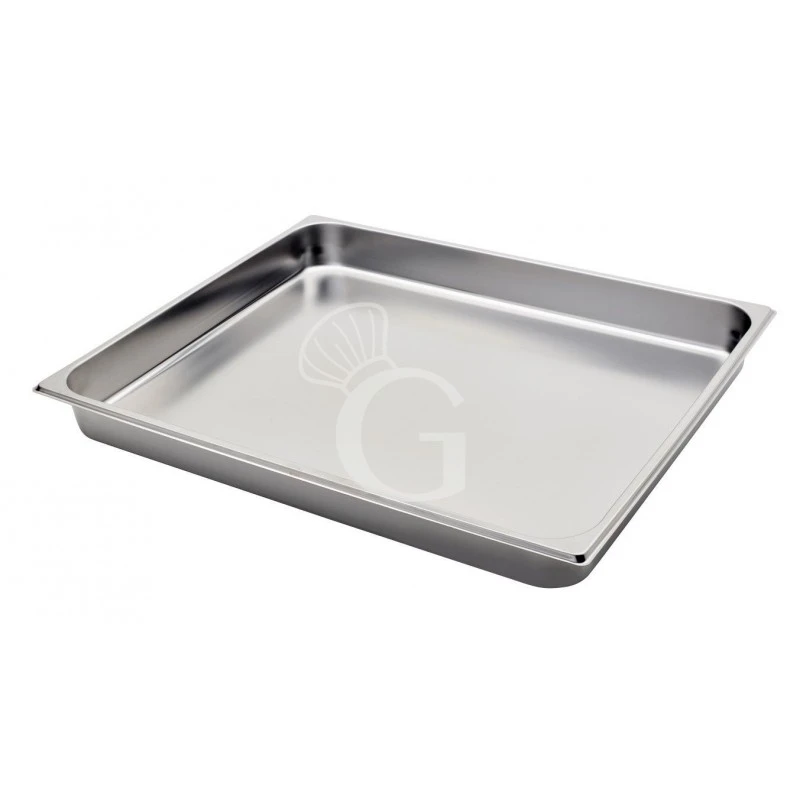 Bacinella In Acciaio Inox GN2/1 L 650 Mm X P 530 Mm X H 65 Mm 18,9 LT 5 Bacinella In Acciaio Inox GN2/1 L 650 Mm X P 530 Mm X H 65 Mm 18,9 LT - immagine 3