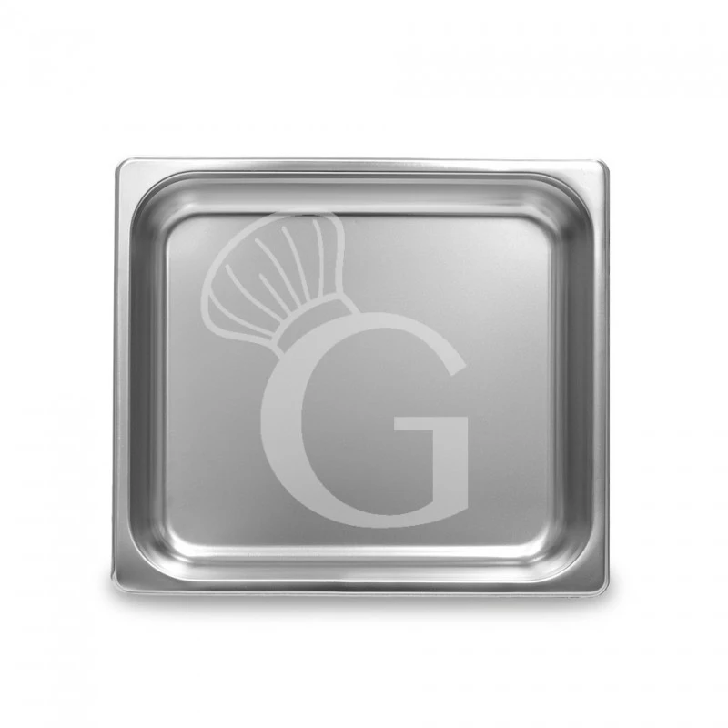 Bacinella In Acciaio Inox GN2/3 L 353 Mm X P 325 Mm X H 100 Mm 8,9 LT 4 Bacinella In Acciaio Inox GN2/3 L 353 Mm X P 325 Mm X H 100 Mm 8,9 LT - immagine 2