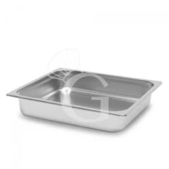 Bacinella In Acciaio Inox GN2/3 L 353 Mm X P 325 Mm X H 65 Mm 5,5 LT -Vendite GATRODOMUS bacinella in acciaio inox gn23 l 353 mm x p 325 mm x h 65 mm 55 lt 4
