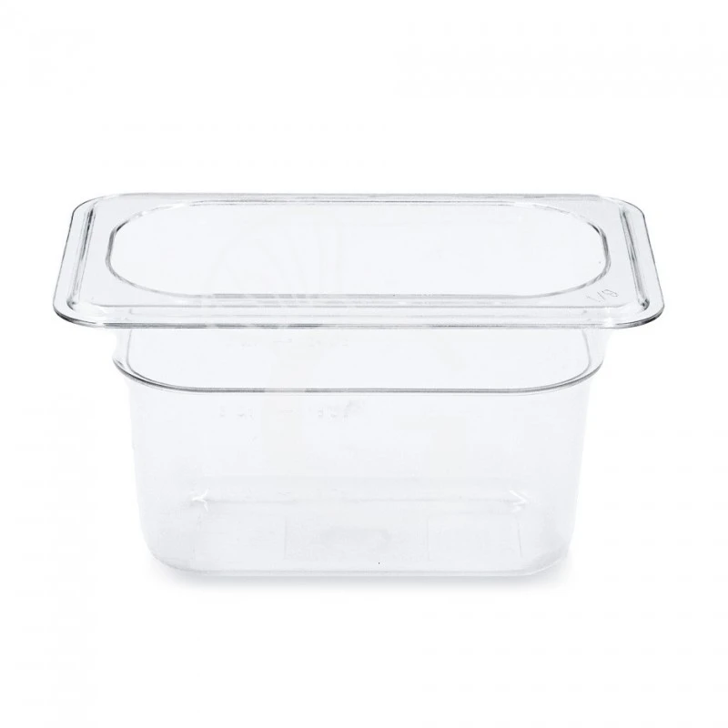 Bacinella In Policarbonato GN 1/9 - 176 Mm X 108 Mm X H 100 Mm - Capacità 1 Litro 3 Bacinella In Policarbonato GN 1/9 - 176 Mm X 108 Mm X H 100 Mm - Capacità 1 Litro