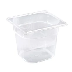 Bacinella In Polipropilene GN 1/6 - 176 Mm X 162 Mm X H 100 Mm