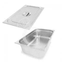 Bagnomaria Da Banco Con 1 Bacinella GN1/1 H 150 Mm E Coperchio Inclusi , L 335 Mm X P 580 Mm X H 250 Mm -Vendite GATRODOMUS bagnomaria da banco con 1 bacinella gn11 h 150 mm e coperchio inclusi l 335 mm x p 580 mm x h 250 mm 3