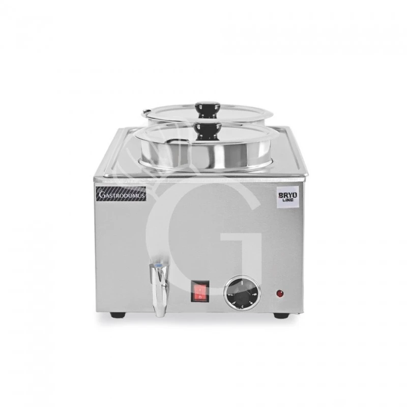 Bagnomaria Elettrico 2 Vasche Da 7 L Ciascuna - 1200 W, Dimensioni L 335 Mm X P 535 Mm X H 320 Mm 3 Bagnomaria Elettrico 2 Vasche Da 7 L Ciascuna - 1200 W, Dimensioni L 335 Mm X P 535 Mm X H 320 Mm