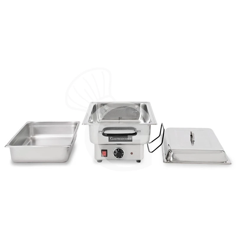 Bagnomaria Elettrico Da Banco Con 1 Vasca Predisposta Per Bacinelle GN 1/1 Di Altezza Massima 100 Mm 5 Bagnomaria Elettrico Da Banco Con 1 Vasca Predisposta Per Bacinelle GN 1/1 Di Altezza Massima 100 Mm - immagine 3