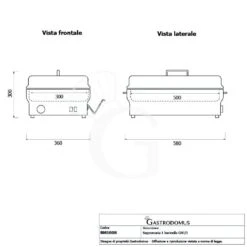 Bagnomaria Elettrico Da Banco Con 1 Vasca Predisposta Per Bacinelle GN 1/1 Di Altezza Massima 100 Mm 9 Bagnomaria Elettrico Da Banco Con 1 Vasca Predisposta Per Bacinelle GN 1/1 Di Altezza Massima 100 Mm -Vendite GATRODOMUS bagnomaria elettrico da banco con 1 vasca predisposta per bacinelle gn 11 di altezza massima 100 mm 3