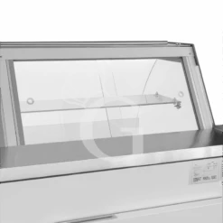 Banco Espositivo Gastronomia Ventilato, SENZA Vetro , Ripiano Intermedio, 0°/+5°C, L.1580 Mm Full Optional - SECONDA SCELTA -Vendite GATRODOMUS banco espositivo gastronomia ventilato vetro curvo ripiano intermedio 05c lunghezza 1580 mm full optional 16