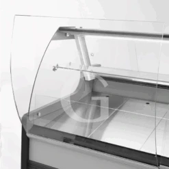 Banco Espositivo Gastronomia Ventilato, Vetro Curvo, Ripiano Intermedio, 0°/+5°C, Lunghezza 1955 Mm Full Optional -Vendite GATRODOMUS banco espositivo gastronomia ventilato vetro curvo ripiano intermedio 05c lunghezza 1955 mm full optional 11