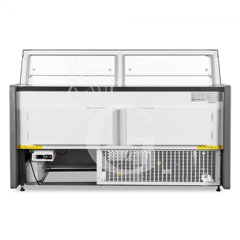 Banco Espositivo Gastronomia Ventilato, Vetro Dritto, Ripiano Intermedio, 0°/+5°C, Lunghezza 1955 Mm Full Optional 5 Banco Espositivo Gastronomia Ventilato, Vetro Dritto, Ripiano Intermedio, 0°/+5°C, Lunghezza 1955 Mm Full Optional - immagine 3