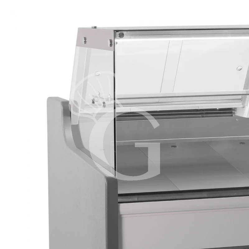 Banco Espositivo Gastronomia Ventilato, Vetro Dritto, Ripiano Intermedio, 0°/+5°C, Lunghezza 1955 Mm Full Optional 6 Banco Espositivo Gastronomia Ventilato, Vetro Dritto, Ripiano Intermedio, 0°/+5°C, Lunghezza 1955 Mm Full Optional - immagine 4