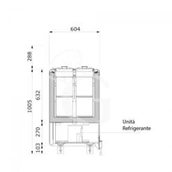 Banco Gelato Ventilato Su Ruote Joy 6 Pozzetti Con Riserva, L 866 X P 604 X H 1005 Mm -Vendite GATRODOMUS banco gelato ventilato su ruote joy 4 pozzetti con riserva l 596 x p 604 x h 1005 mm 7