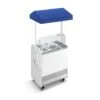 Banco Gelato Ventilato Su Ruote Joy 6 Pozzetti Con Riserva E Cappottina Telescopica Blu, L 866 X P 856 X H 2170 Mm -Vendite GATRODOMUS banco gelato ventilato su ruote joy 6 pozzetti con riserva e cappottina telescopica blu l 866 x p 856 x h 2170 mm