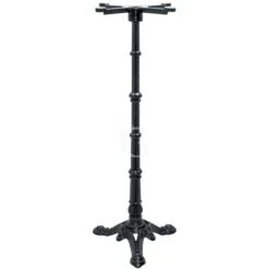 Base Decorata In Ghisa Verniciata Altezza 1080 Mm