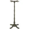 Base Decorata In Ghisa Verniciata Effetto Bronzo 4 Gambe, Altezza 108 Cm -Vendite GATRODOMUS base decorata in ghisa verniciata altezza 71cm 1
