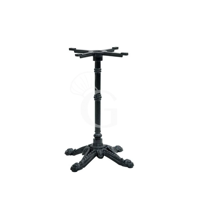 Base Decorata In Ghisa Verniciata 4 Gambe, Altezza 710 Mm 3 Base Decorata In Ghisa Verniciata 4 Gambe, Altezza 710 Mm