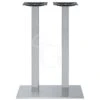 Base Doppia In Acciaio Inox Satinato Piedini Regolabili Altezza 1080 Mm -Vendite GATRODOMUS base doppia in acciaio inox satinato piedini regolabili altezza 1080 mm