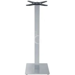 Base In Acciaio Inox Satinato Altezza 108 Cm
