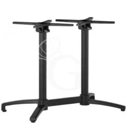 Base Doppia In Alluminio Accatastabile Altezza 72 Cm