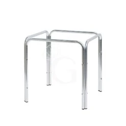 Base In Alluminio Quadrata Altezza 71 Cm E Tubo Di Diametro 28 Cm