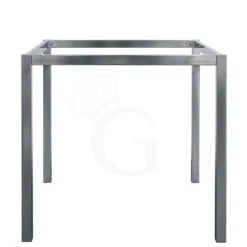 Base In Metallo Cromato L 120 Cm