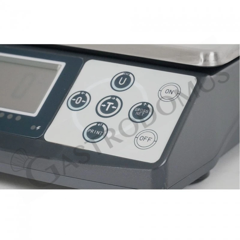 Bilancia In ABS Controllo Del Peso Portata 0,6 Kg Precisione 0,1 G L 245 Mm X P 310 Mm X H 95 Mm 7 Bilancia In ABS Controllo Del Peso Portata 0,6 Kg Precisione 0,1 G L 245 Mm X P 310 Mm X H 95 Mm - immagine 5