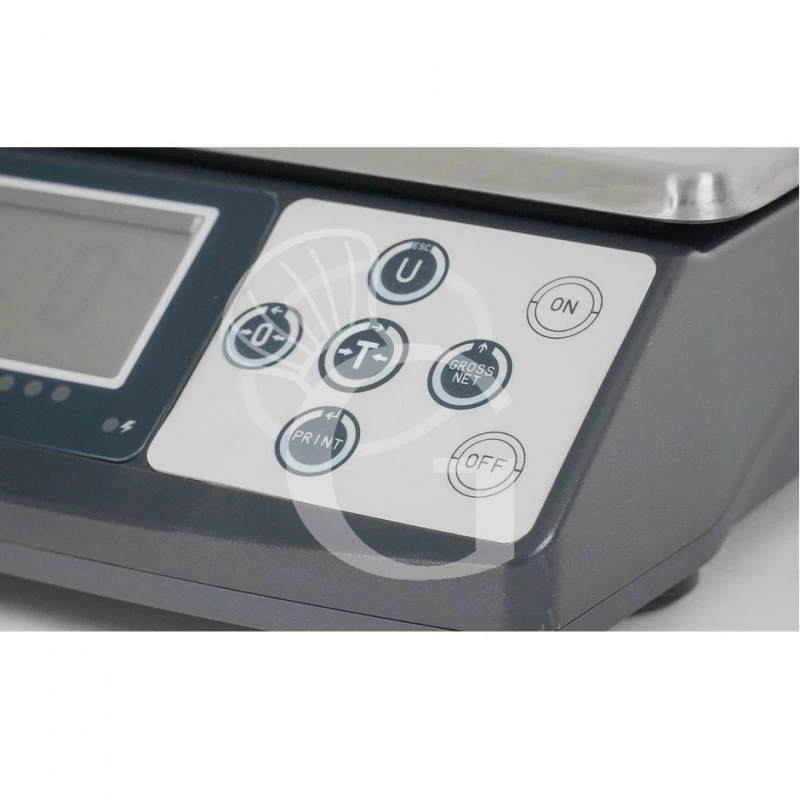 Bilancia In ABS Display LCD Controllo Del Peso Portata 1,5 Kg Precisione 0,1 G L 245 Mm X P 310 Mm X H 95 Mm 6 Bilancia In ABS Display LCD Controllo Del Peso Portata 1,5 Kg Precisione 0,1 G L 245 Mm X P 310 Mm X H 95 Mm - immagine 4