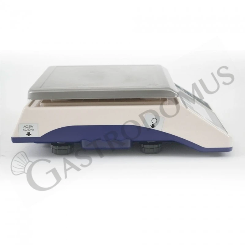 Bilancia ABS Con Display LCD Controllo Del Peso Portata 30 Kg Precisione 1 G L 370 Mm X P 330 Mm X H 140 Mm 6 Bilancia ABS Con Display LCD Controllo Del Peso Portata 30 Kg Precisione 1 G L 370 Mm X P 330 Mm X H 140 Mm - immagine 4