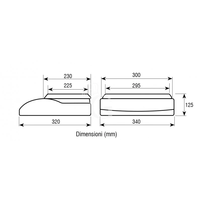 Bilancia Controllo Del Peso Portata 30 Kg Precisione 1 G L 340 Mm X P 320 Mm X H 125 Mm 7 Bilancia Controllo Del Peso Portata 30 Kg Precisione 1 G L 340 Mm X P 320 Mm X H 125 Mm - immagine 5