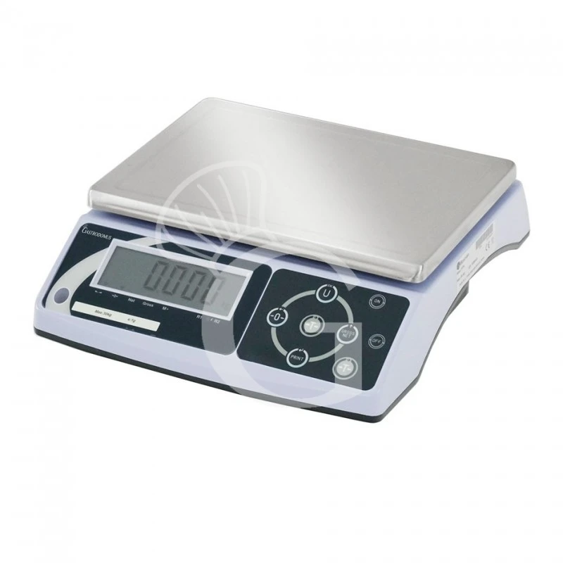 Bilancia Controllo Peso Display LCD Portata 15 Kg Precisione 5 G L 325 Mm X P 345 Mm X H 115 Mm 4 Bilancia Controllo Peso Display LCD Portata 15 Kg Precisione 5 G L 325 Mm X P 345 Mm X H 115 Mm - immagine 2